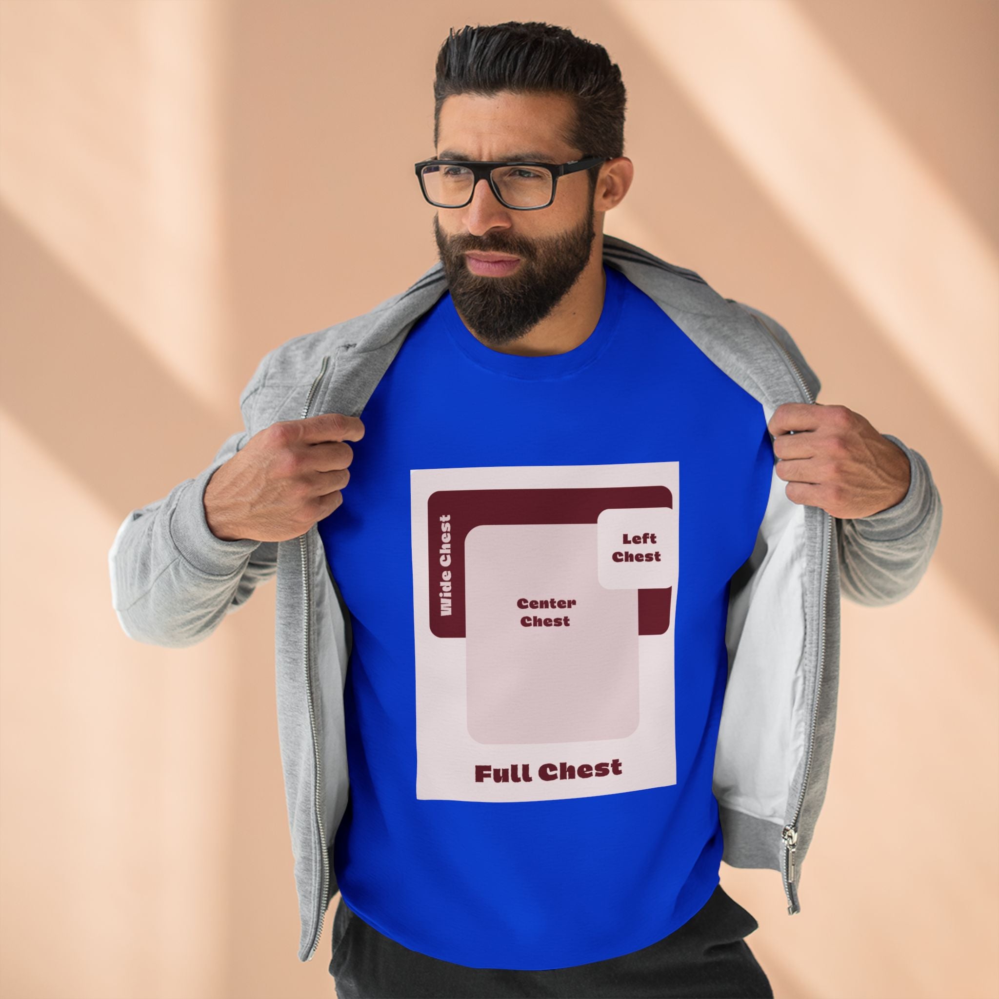 Customizable Lane Seven LS14004  Unisex Crewneck Sweatshirt DTG Design