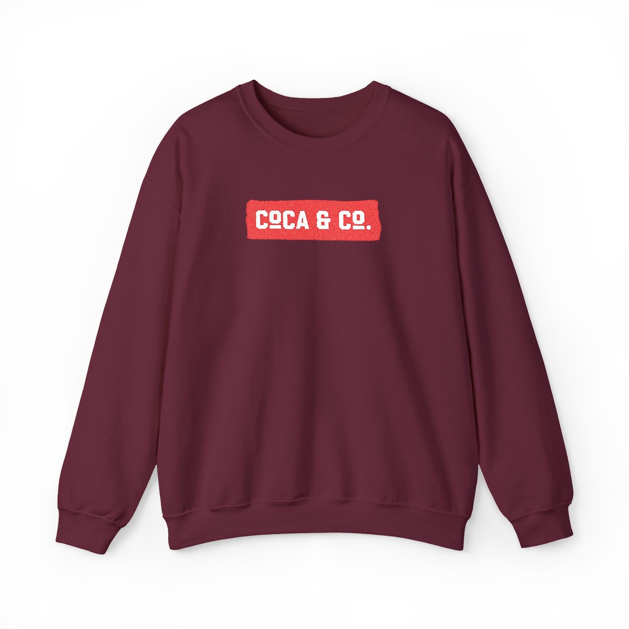 Gildan 18000 Unisex Crewneck Sweatshirt | Coca & Co Embroidery