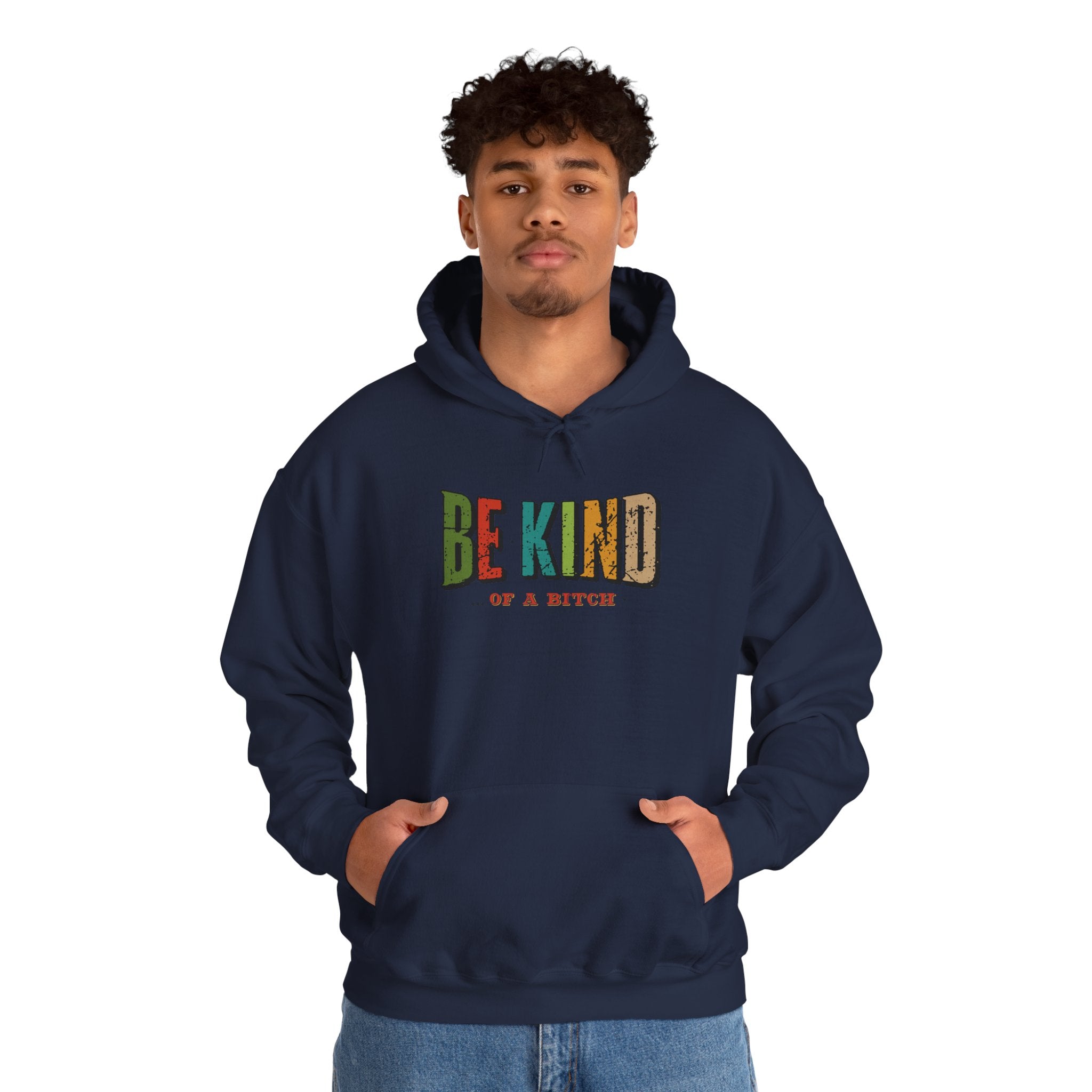 Gildan 18500 Unisex Heavy Blend Hoodie | Be Kind Graphic Print