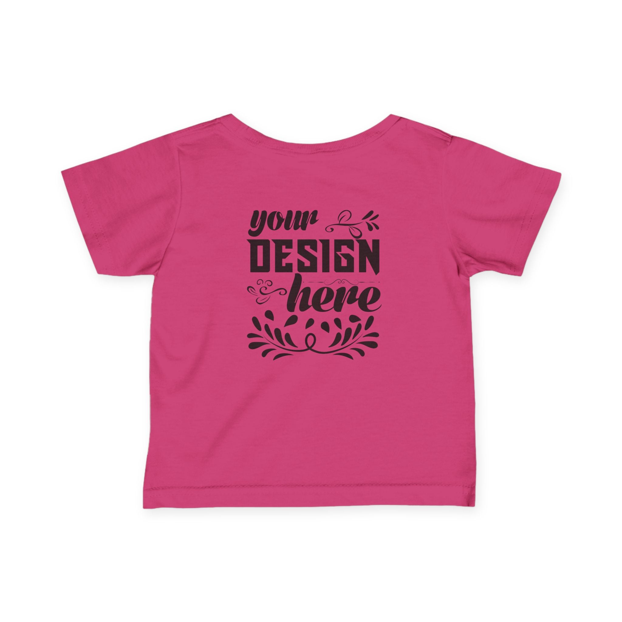 Customizable Rabbit Skins 3322 Infant Fine Jersey Tee Classic Fit