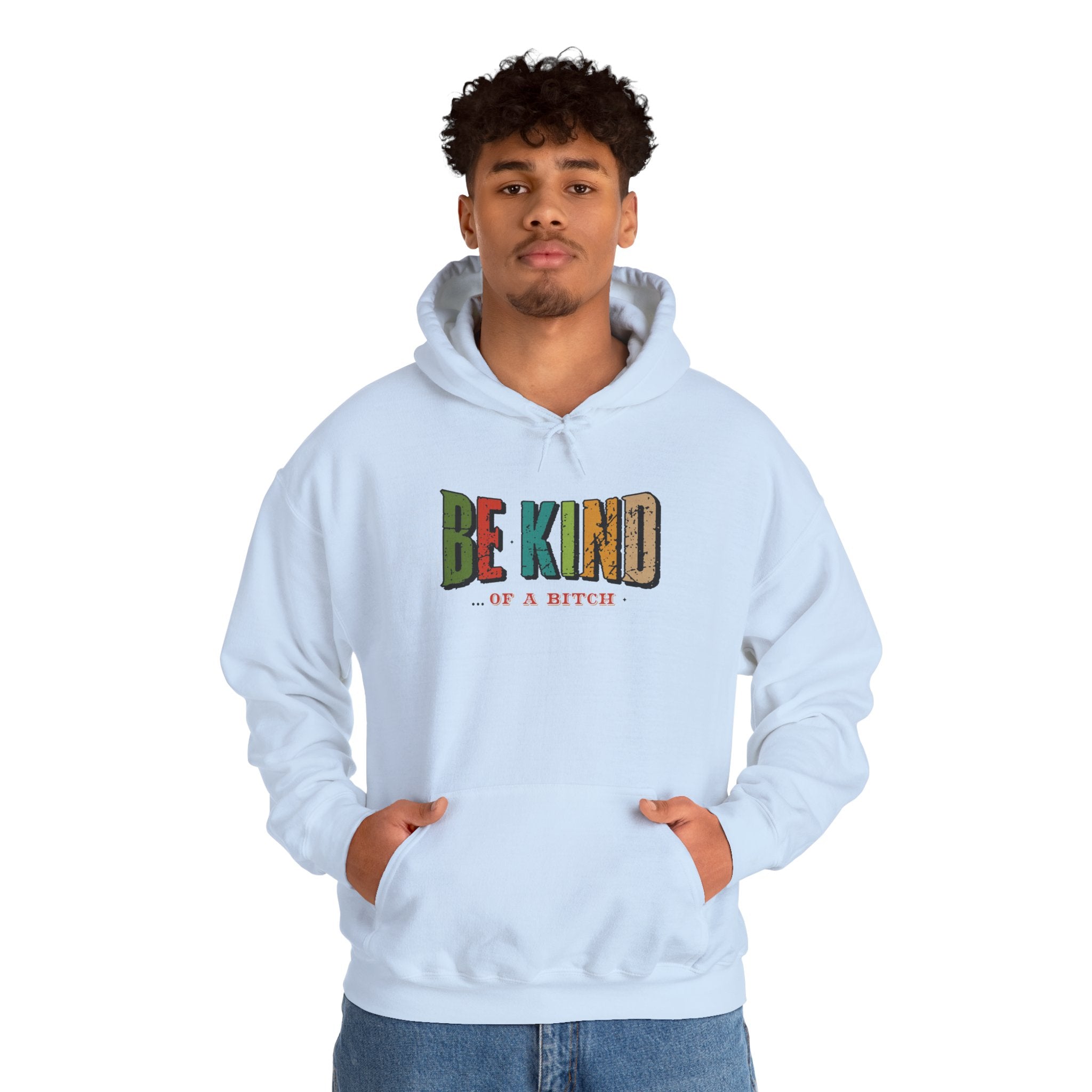 Gildan 18500 Unisex Heavy Blend Hoodie | Be Kind Graphic Print