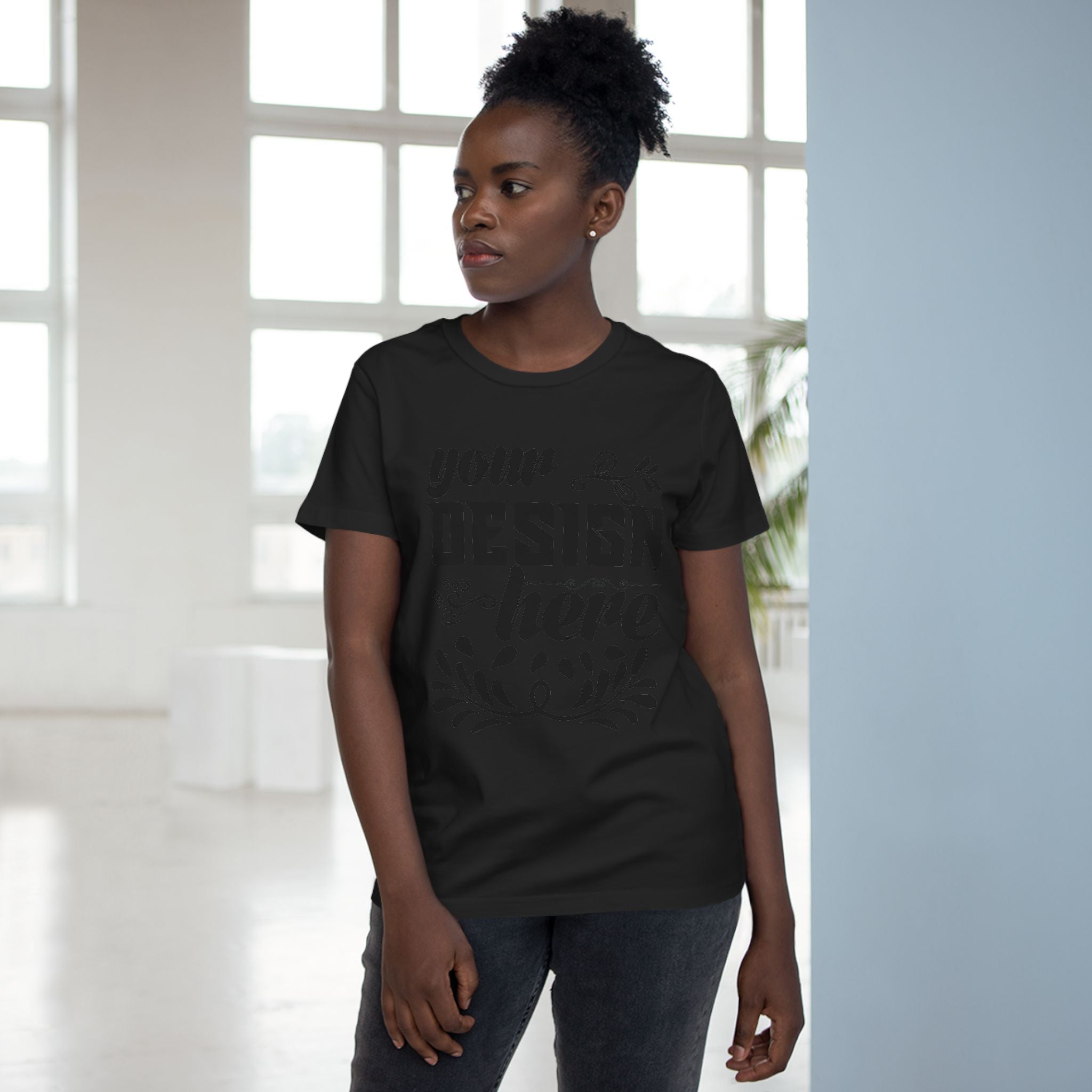Customizable AS Colour 4001 Womens Maple Cotton T-Shirt