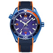 Nameria Automatic Luminous Date Watch Rubber Strap 45mm