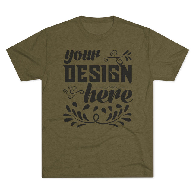 Customizable Next Level 6010 Unisex Tri-Blend Crew Neck T-Shirt