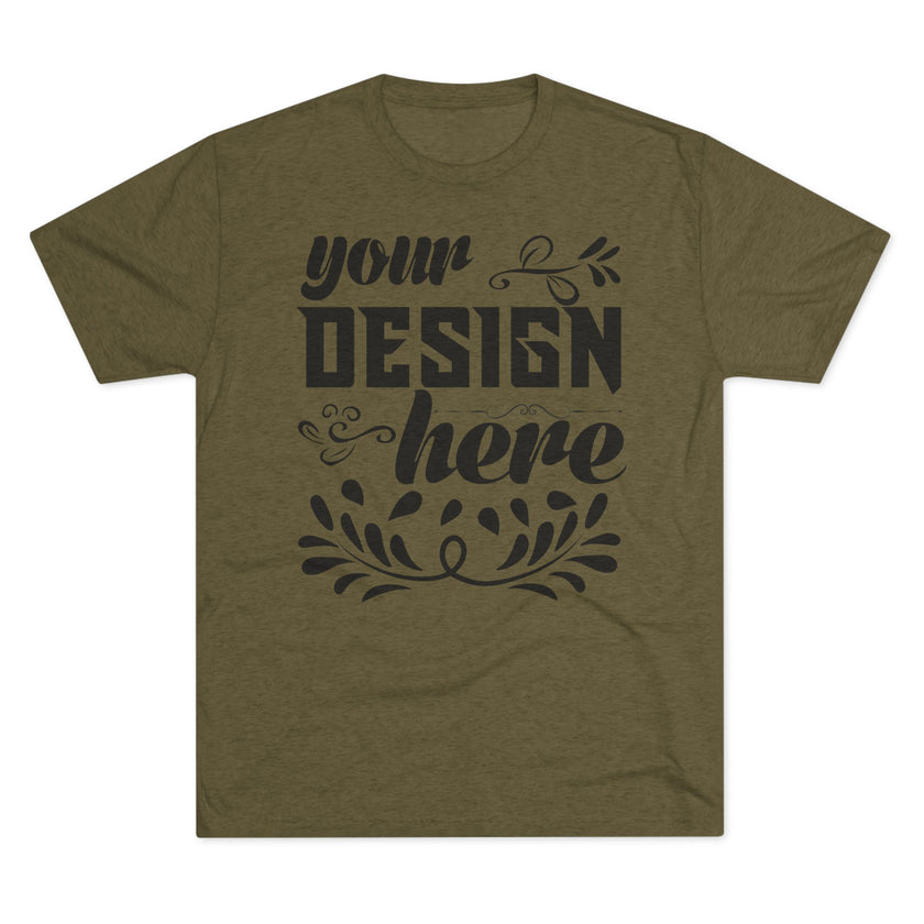 Customizable Next Level 6010 Unisex Tri-Blend Crew Neck T-Shirt