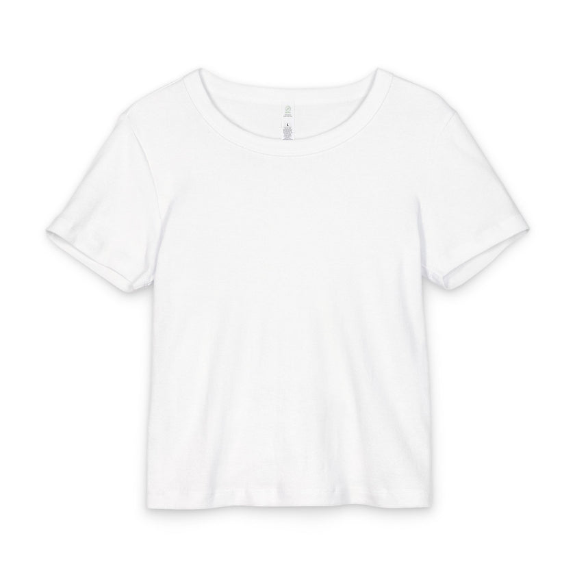 Customizable AS Colour 4074 Organic Rib Womens Baby T Shirt