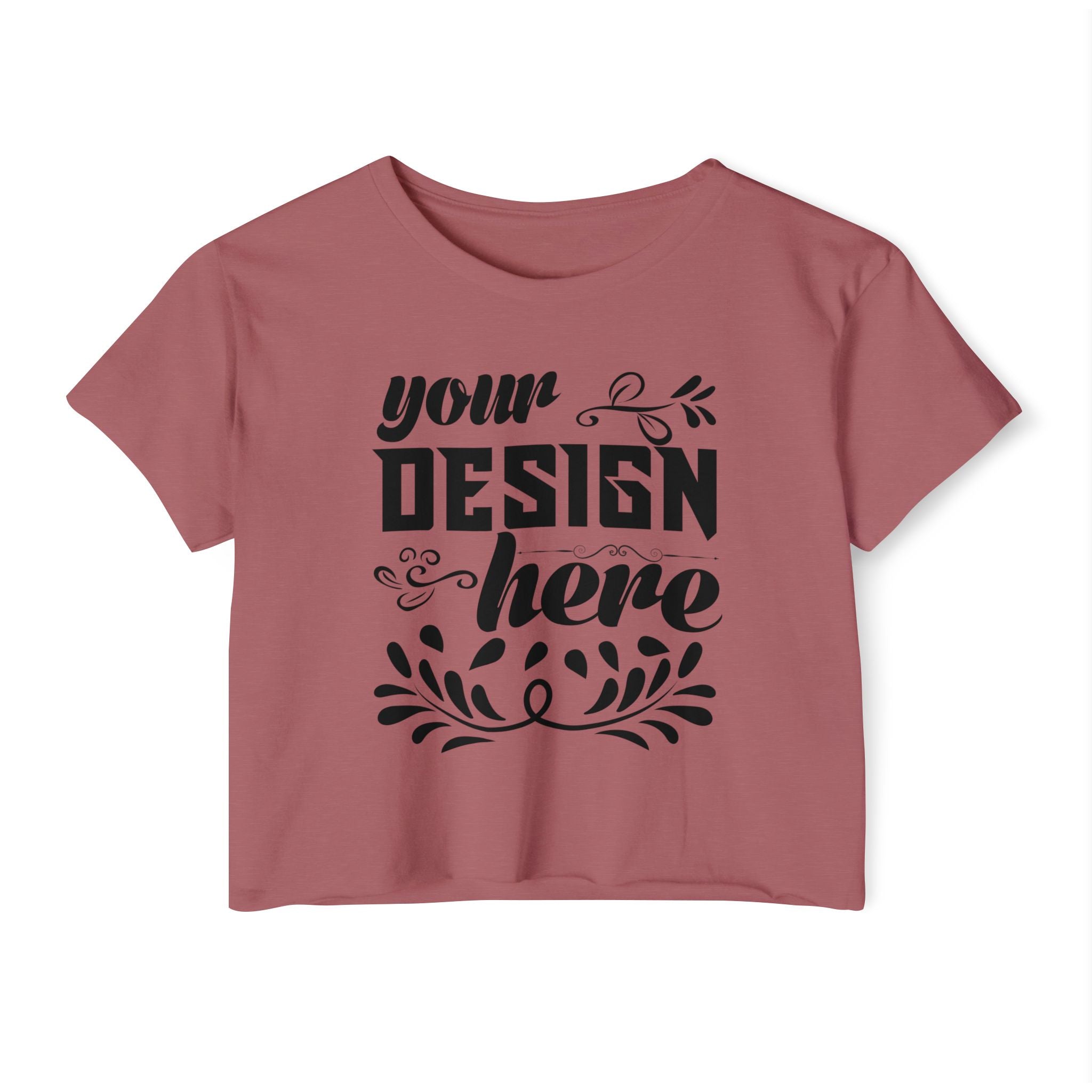 Customizable Next Level 5080 Womens Festival Crop Top