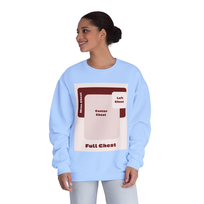 Customizable Unisex NuBlend Crewneck Sweatshirt DTG Print