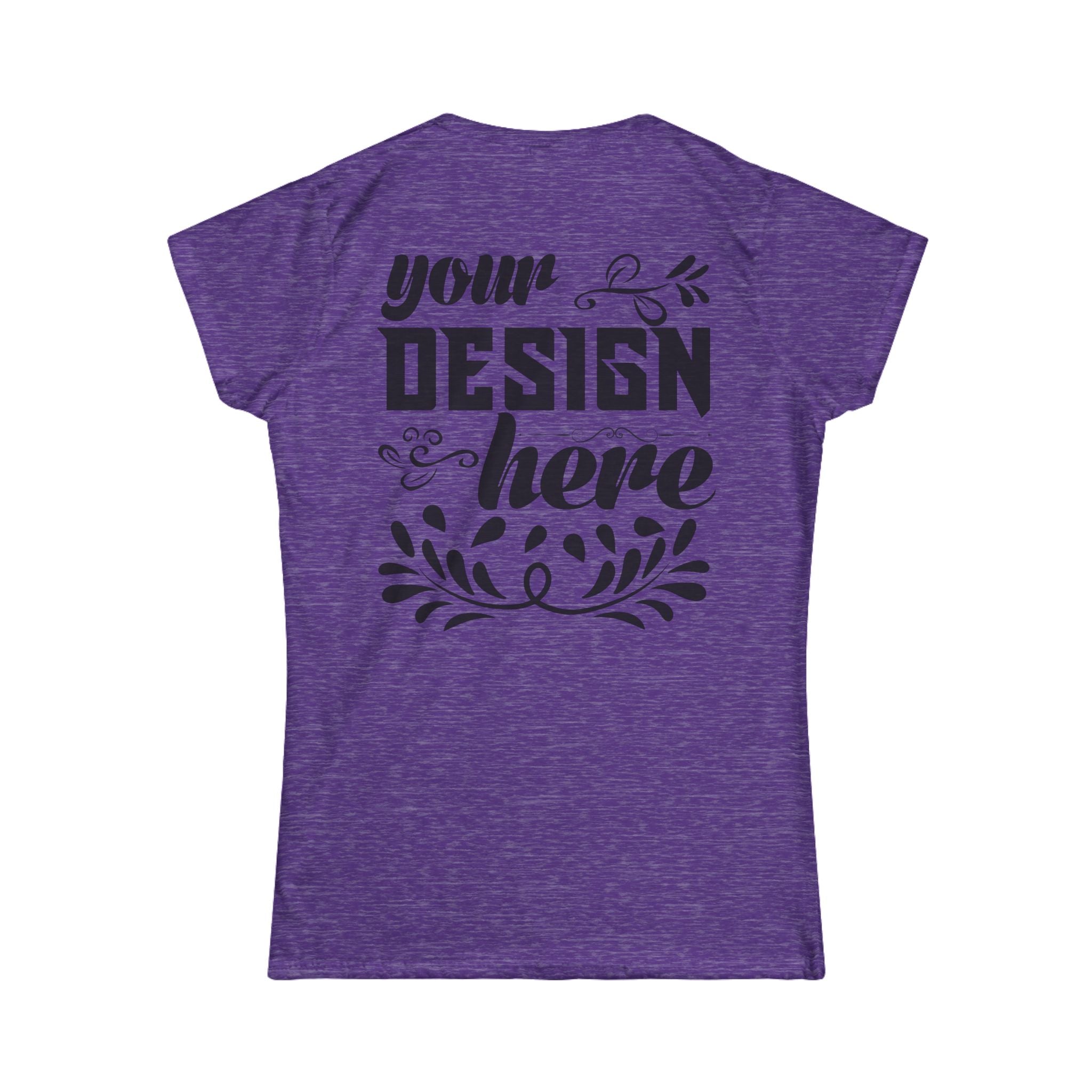 Customizable Gildan 64000L Womens Softstyle Short Sleeve T-Shirt