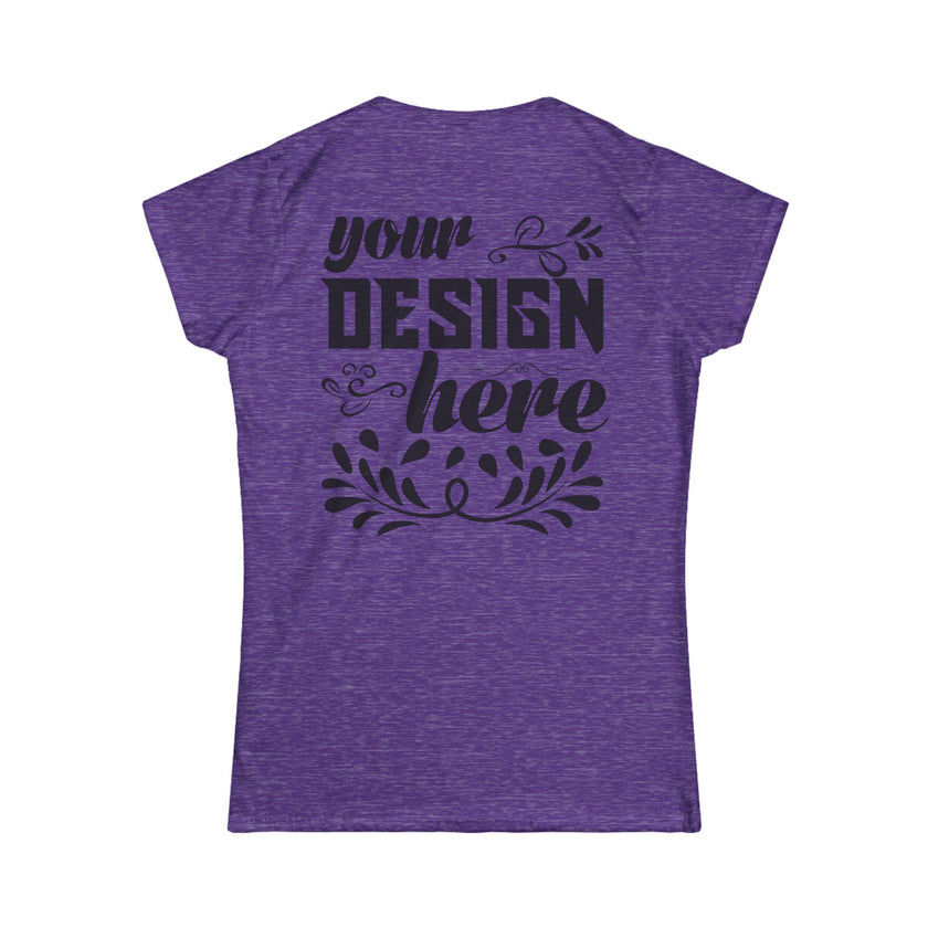 Customizable Gildan 64000L Womens Softstyle Short Sleeve T-Shirt