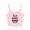 Bella+Canvas 1012 Spaghetti Strap Tank Top Running Bunny Graphic Print