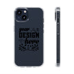 Customizable Clear Impact Resistant Phone Case With TPU Sides Wireless Ready