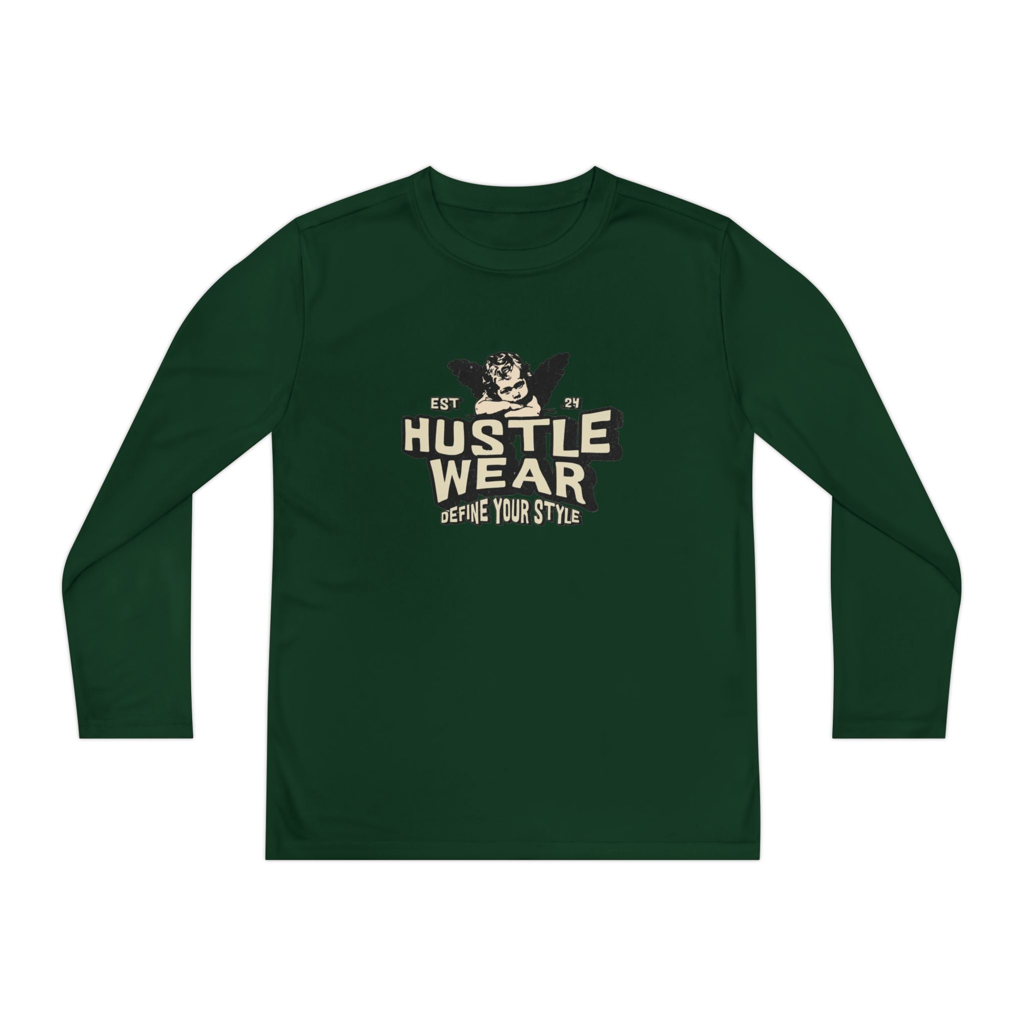 Sport-Tek YST350LS Unisex Youth Long Sleeve Tee | 