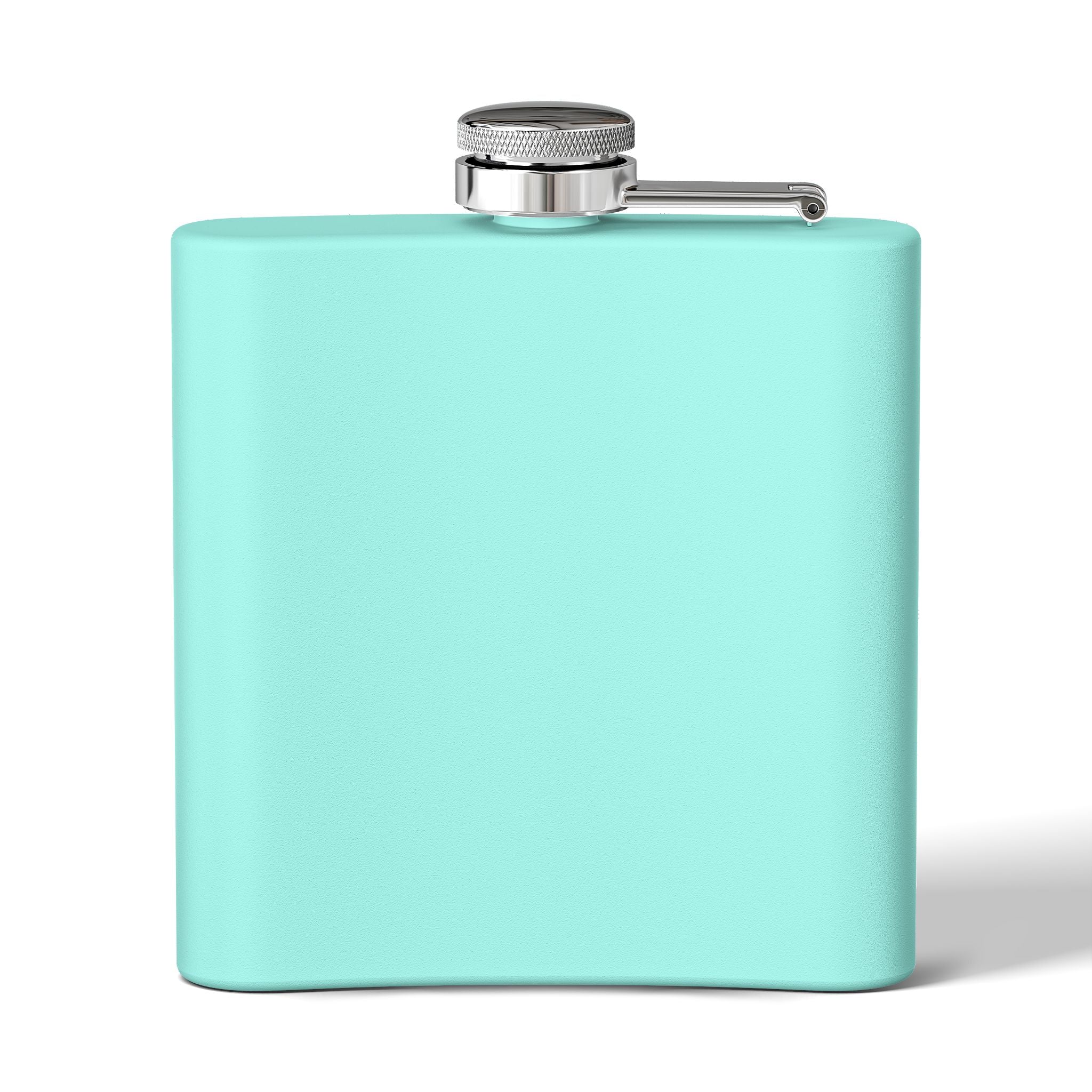 Customizable Polar Camel 6oz Stainless Steel Flask with UV DTF Print