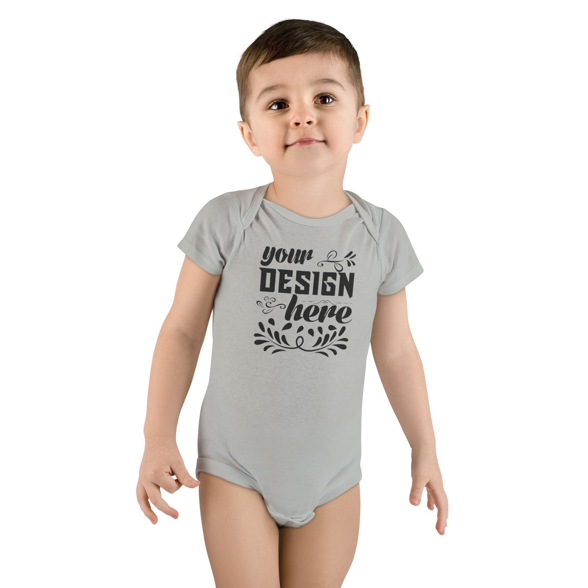 Customizable Gerber Childrenswear 6516A Baby Short Sleeve Onesie