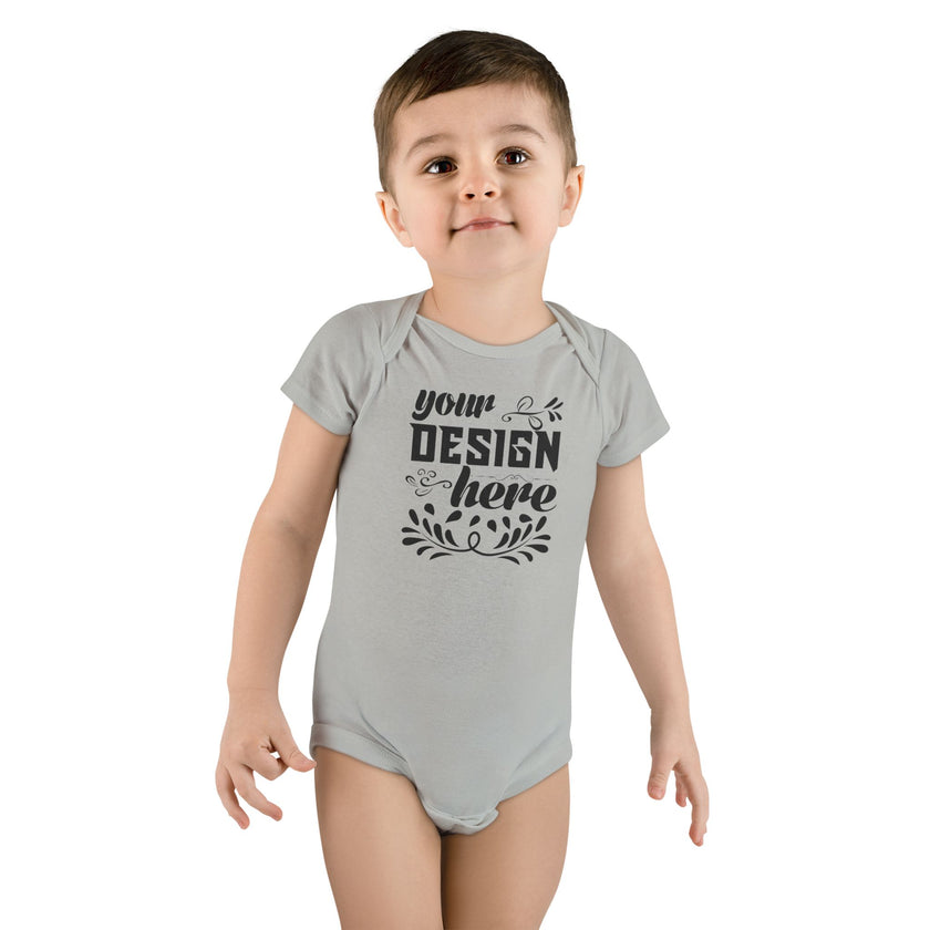 Customizable Gerber Childrenswear 6516A Baby Short Sleeve Onesie
