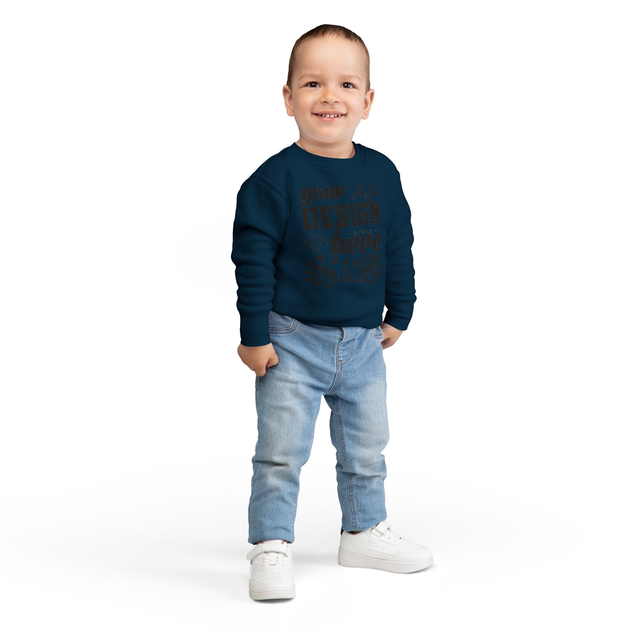 Customizable Rabbit Skins 3317 Toddler Fleece Sweatshirt