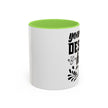 Customizable Glossy Ceramic Accent Mug 11oz and 15oz