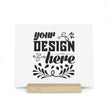 Customizable Gallery Board with Wooden Stand 1.8mm Giclée Print