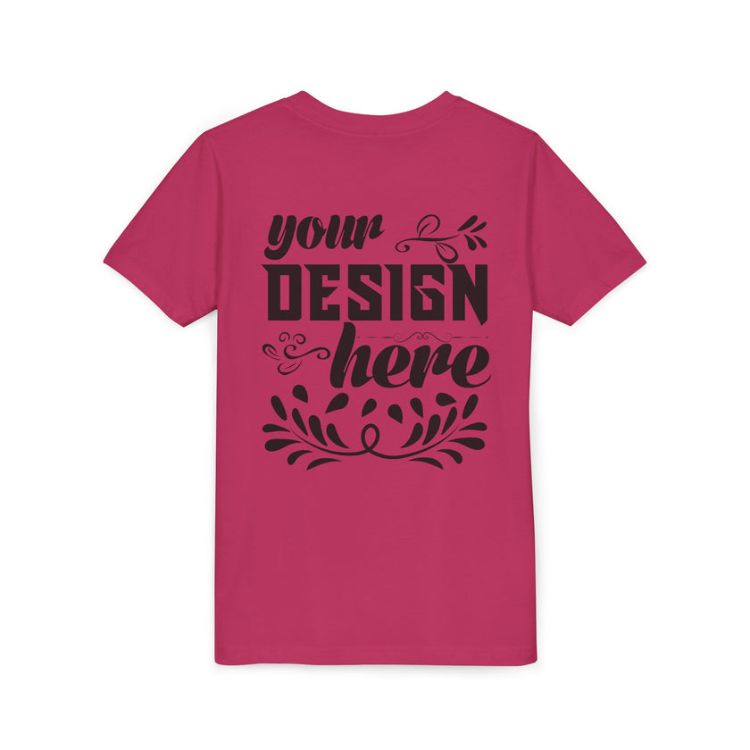 Customizable Bella+Canvas 3001Y Youth Short Sleeve T-Shirt Premium Fit