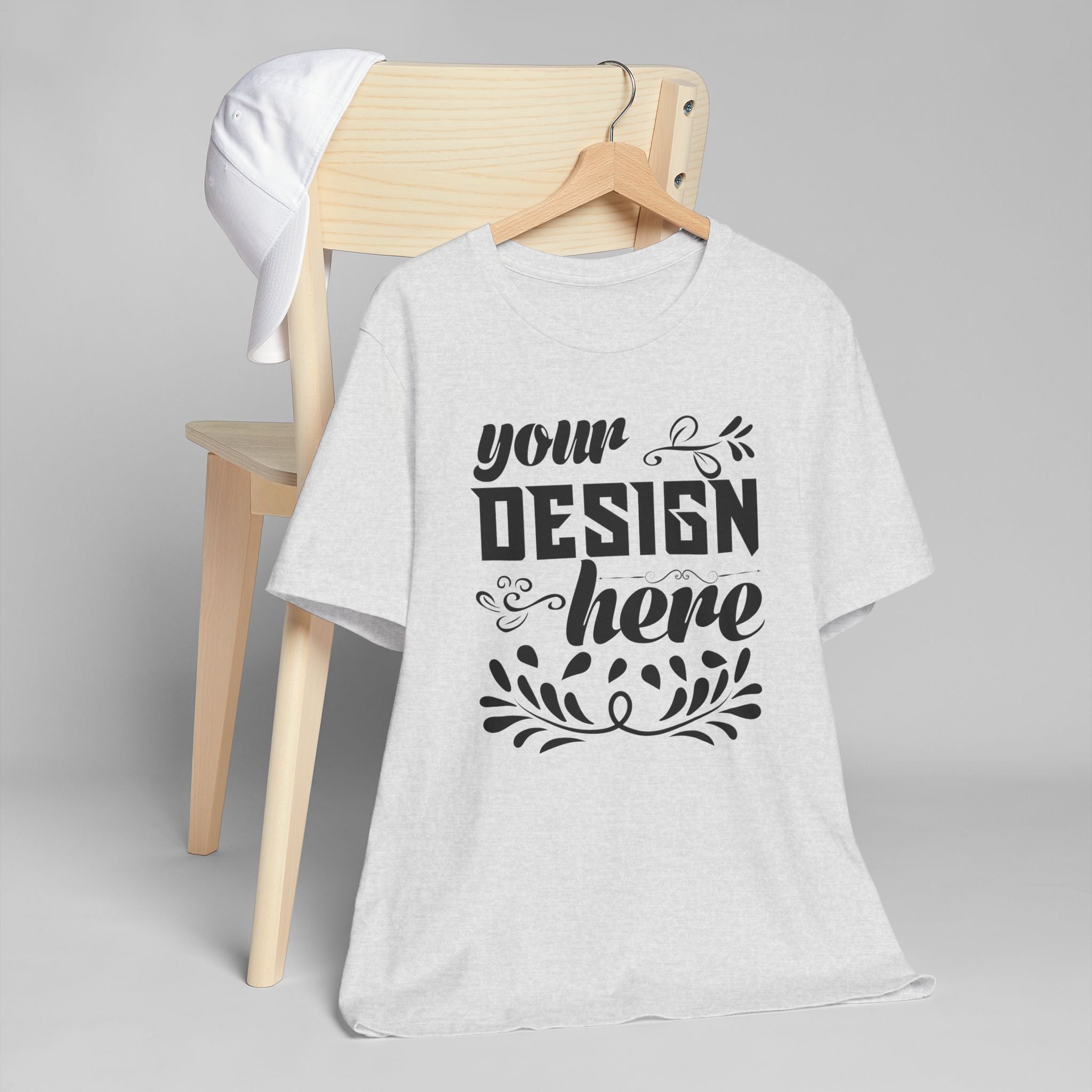 Customizable Prime Essentials Unisex Jersey T-Shirt Lightweight