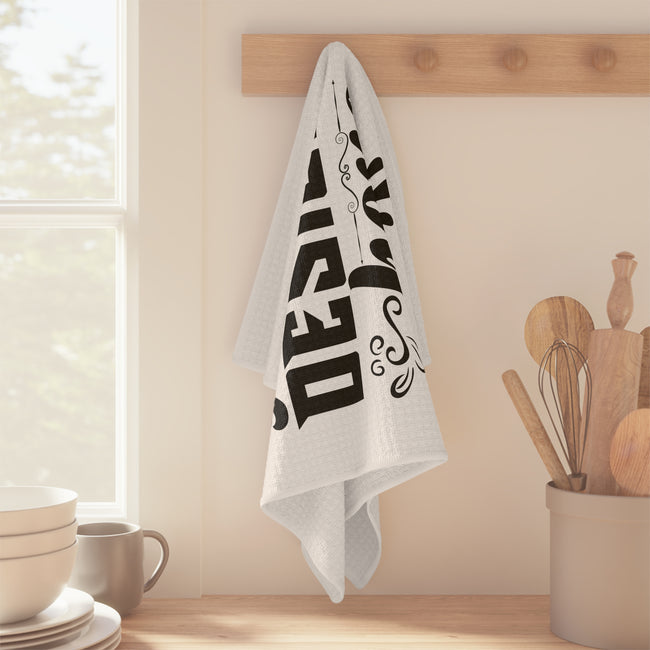 Customizable Microfiber Tea Towel 16x25 One Sided Print