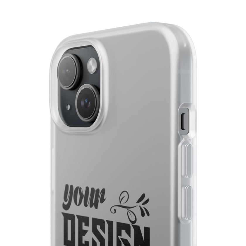 Customizable Flexi TPU Phone Case Slim Matte Protective Cover