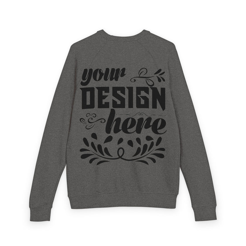 Customizable Lane Seven LS18004 Unisex French Terry Raglan Crewneck