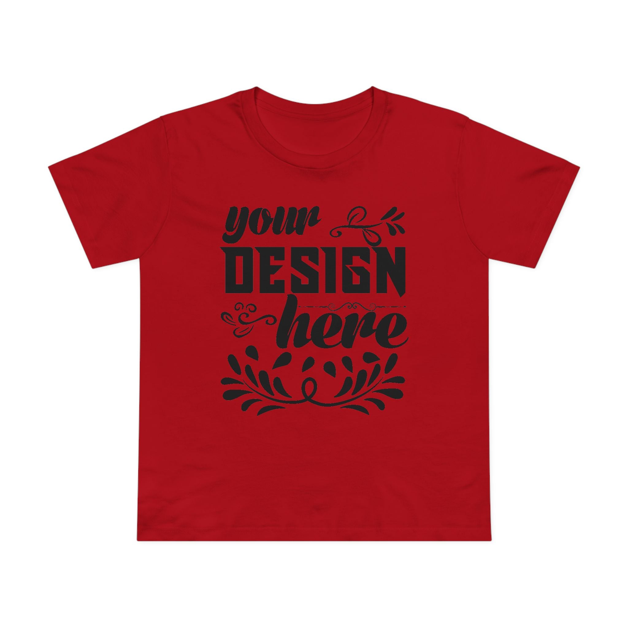 Customizable AS Colour 4001 Womens Maple Cotton T-Shirt