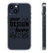 Customizable Clear Phone Case Slim Lightweight Scratch Resistant Protection
