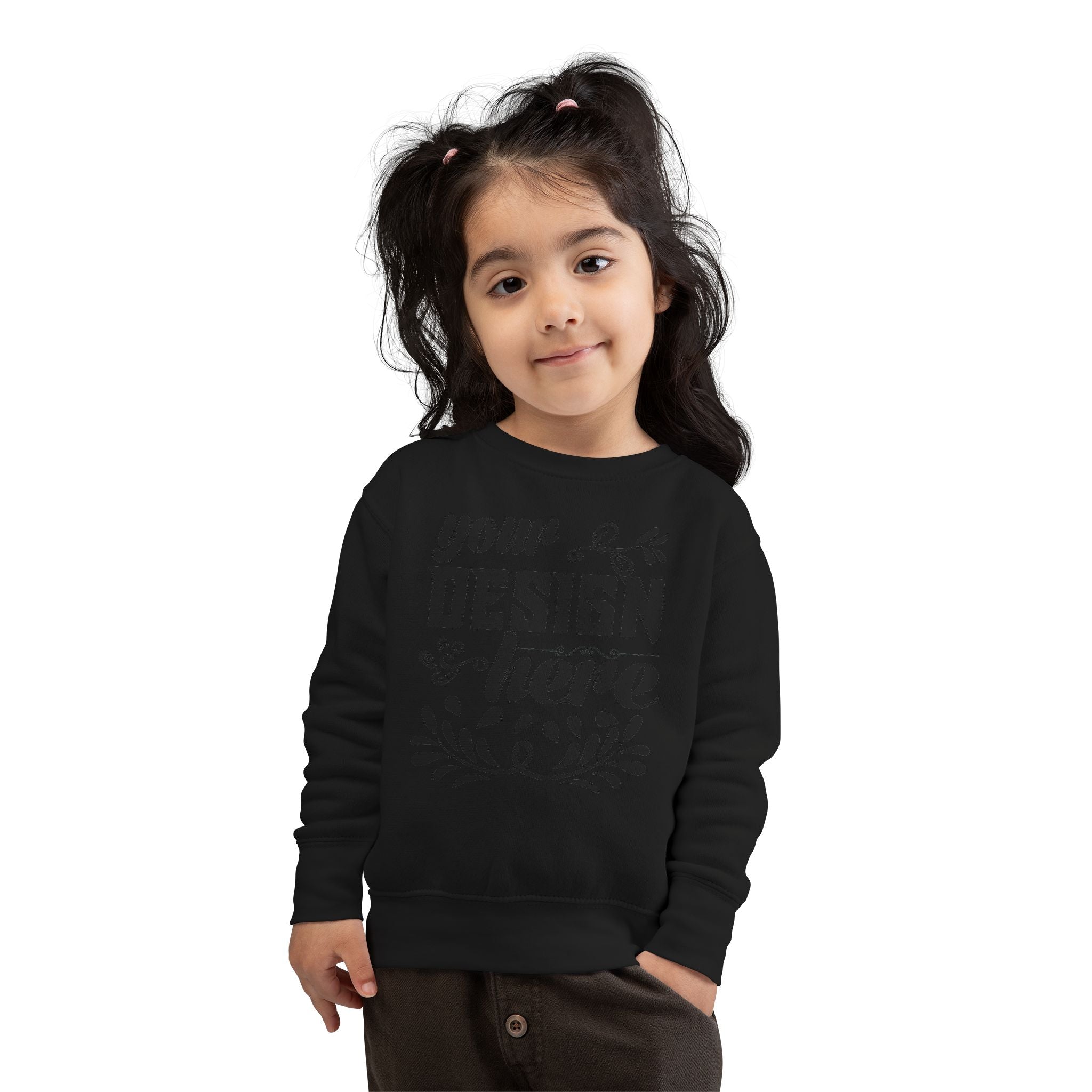 Customizable Rabbit Skins 3317 Toddler Fleece Sweatshirt