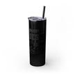 Customizable Maars 20oz Skinny Tumbler with Straw Stainless Steel
