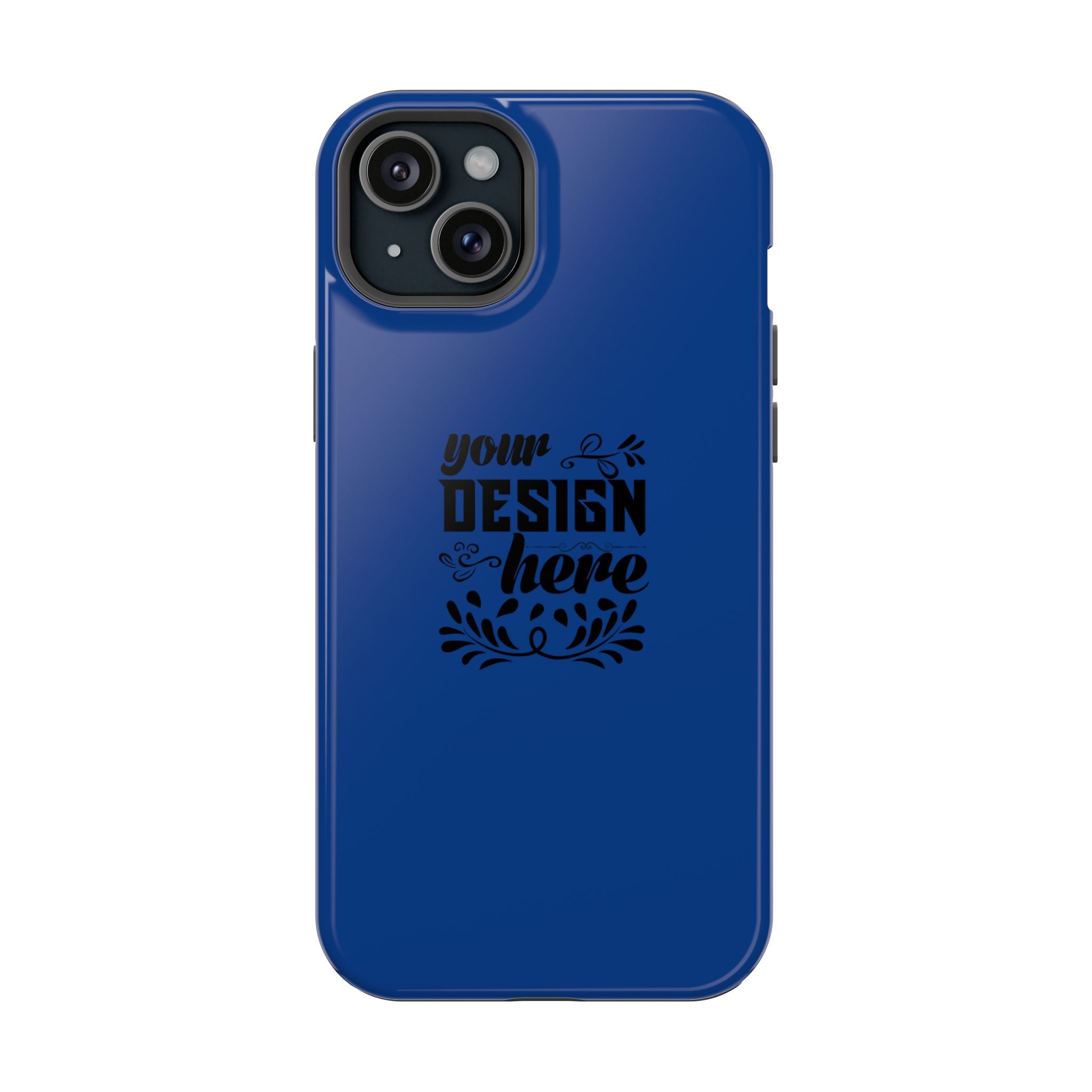 Customizable Magnetic Impact Resistant Phone Case Dual Layer Full Wrap