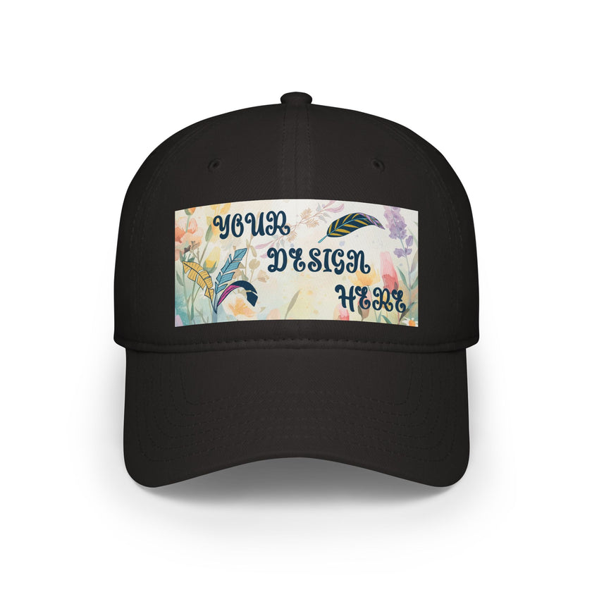 Customizable OTTO 18-253 Low Profile Cotton Baseball Cap