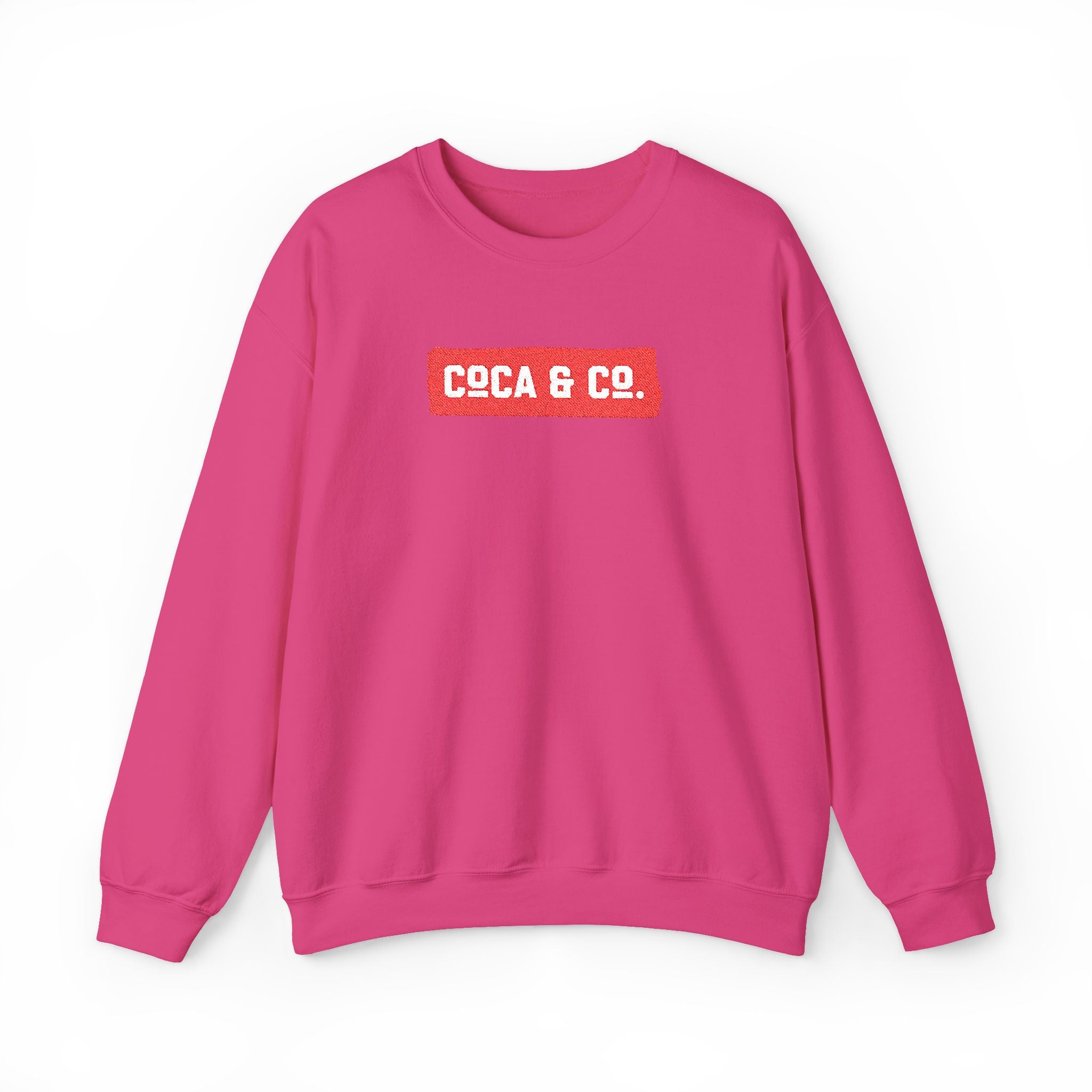 Gildan 18000 Unisex Crewneck Sweatshirt | Coca & Co Embroidery