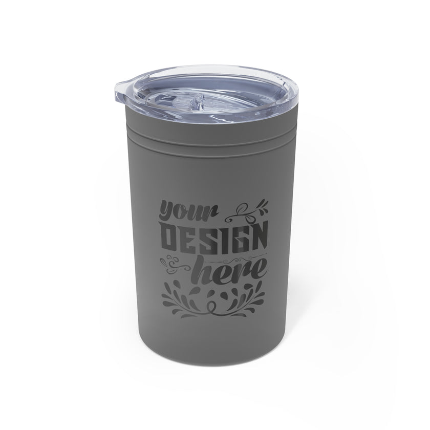 Customizable 11oz Vacuum Insulated Stainless Steel Tumbler with Lid