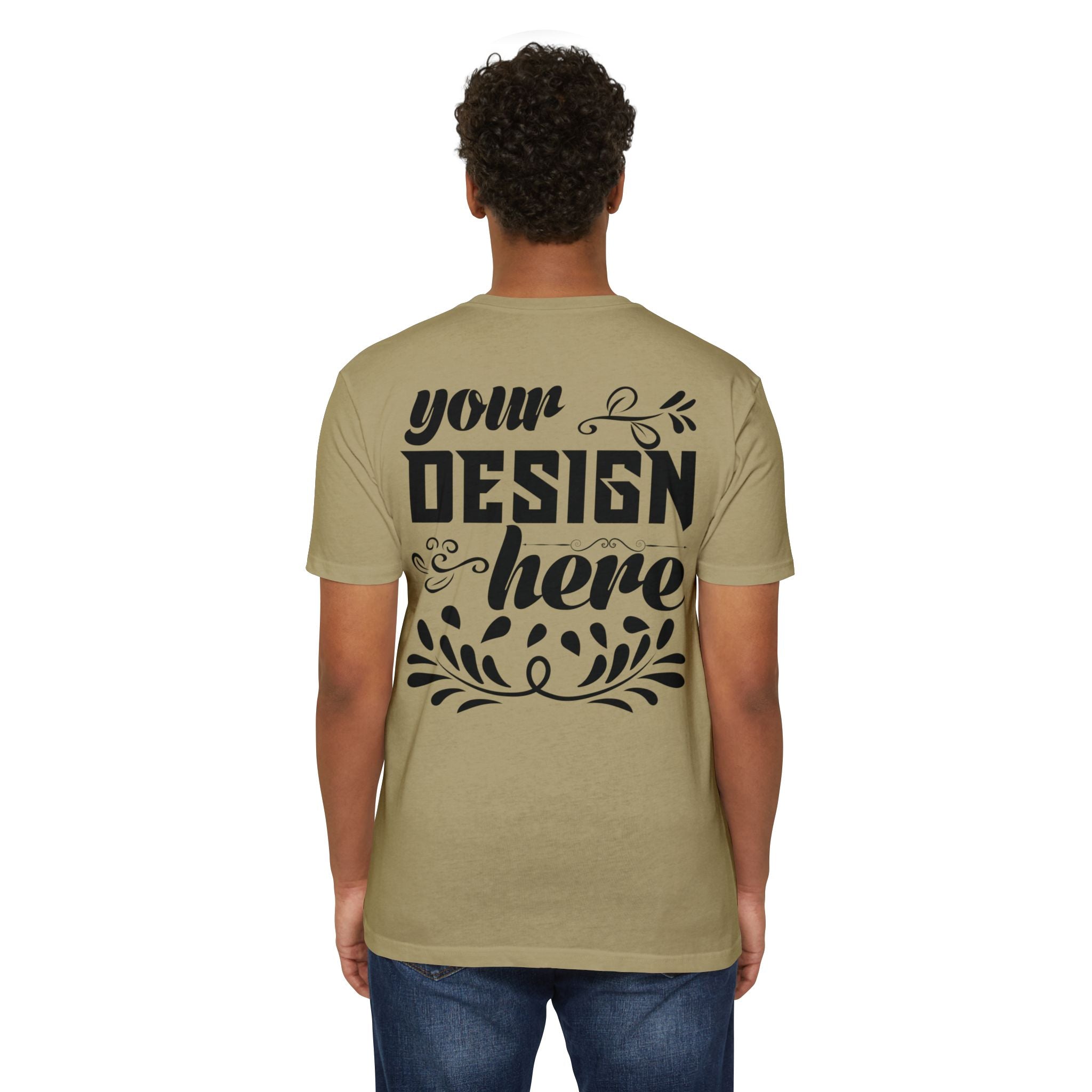 Customizable Next Level 6210 Unisex CVC Jersey T-Shirt