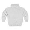 Gildan 18600 Unisex Full Zip Hoodie | Super Daddy Embroidery