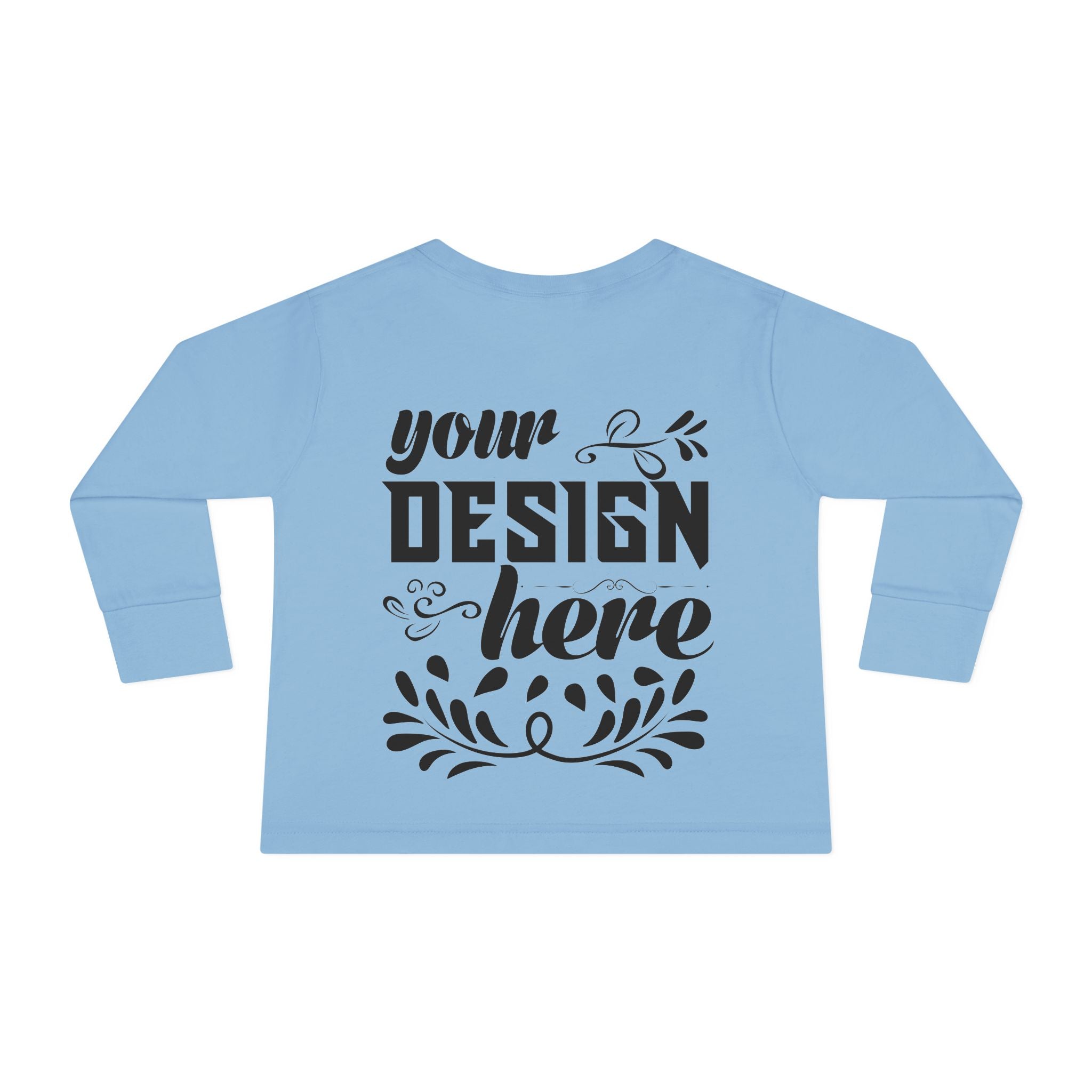 Customizable Rabbit Skins 3302 Toddler Long Sleeve T-Shirt