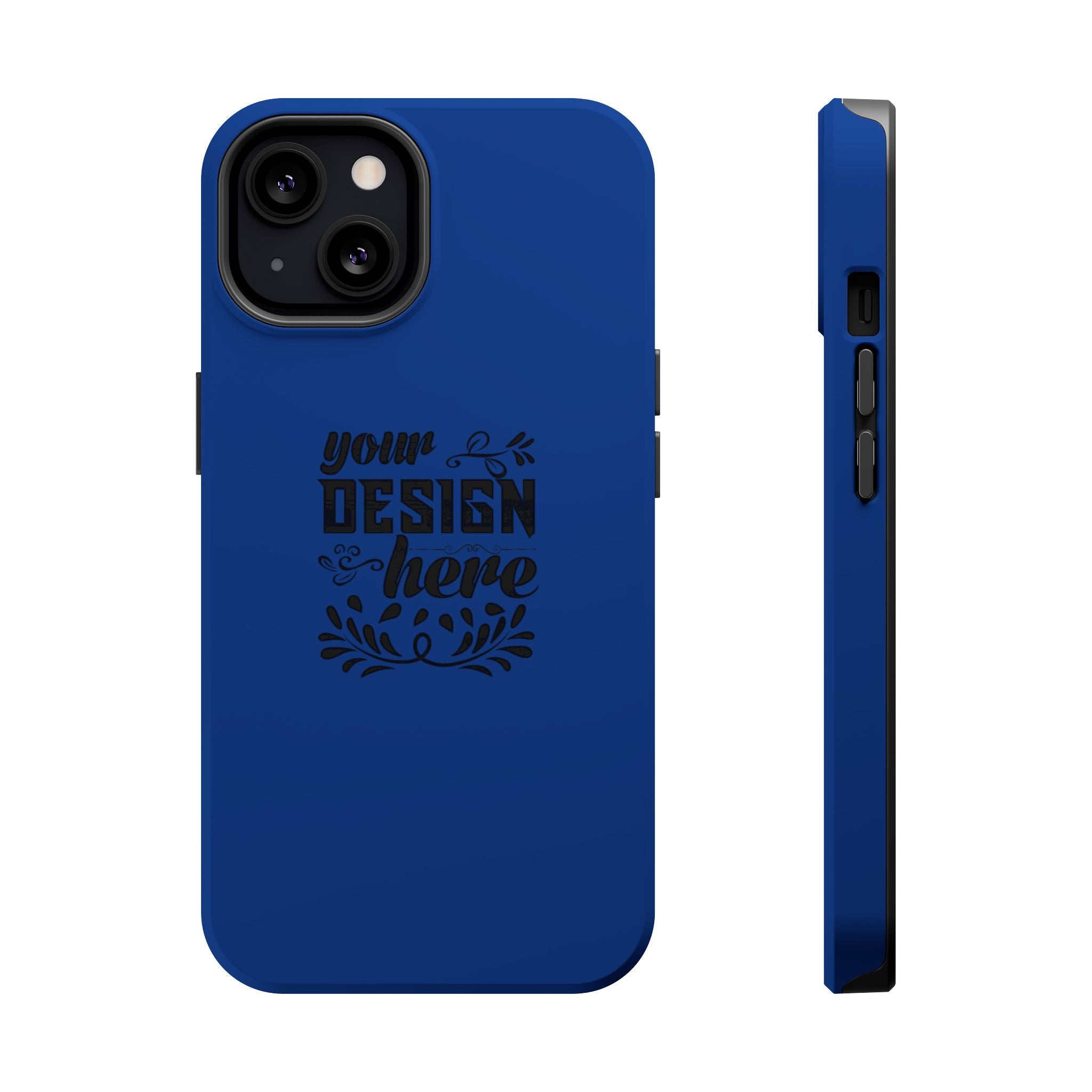 Customizable Magnetic Impact Resistant Phone Case Dual Layer Full Wrap