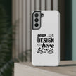 Customizable Impact Resistant Phone Case Dual Layer With Matte Or Glossy