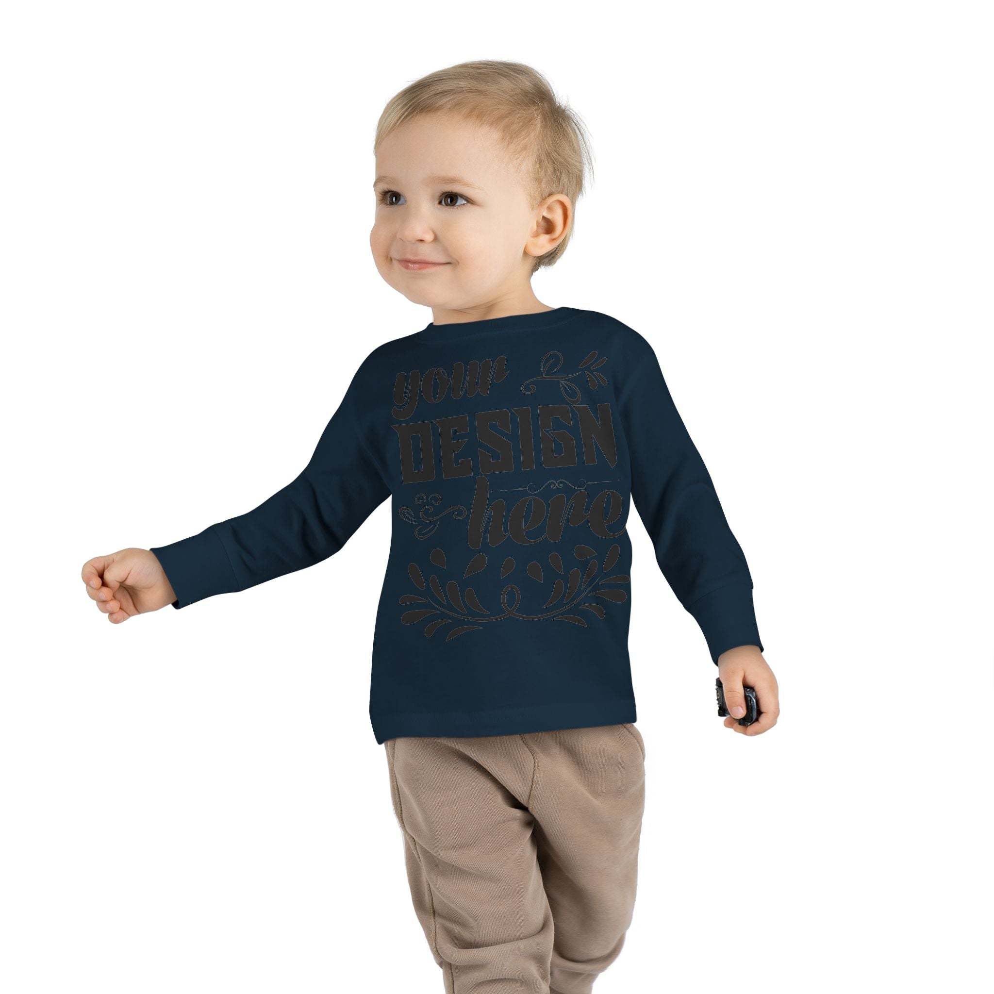 Customizable Rabbit Skins 3302 Toddler Long Sleeve T-Shirt