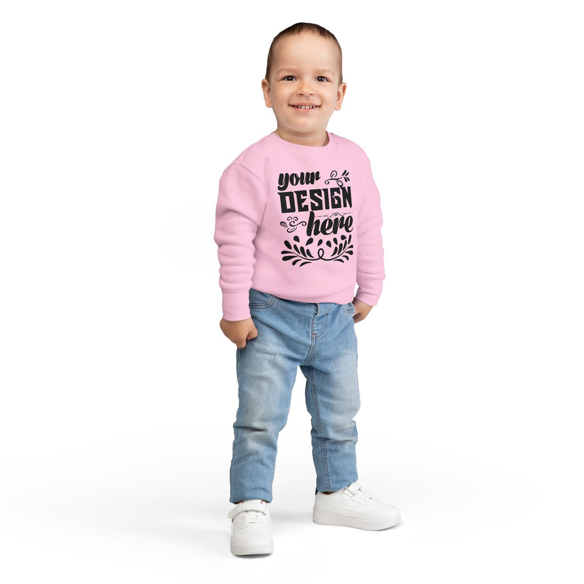 Customizable Rabbit Skins 3317 Toddler Fleece Sweatshirt
