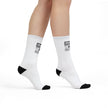 Customizable Crew Socks Polyester Nylon Acrylic Spandex One Size