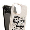 Customizable Biodegradable Phone Case Matte Finish Wireless Charging