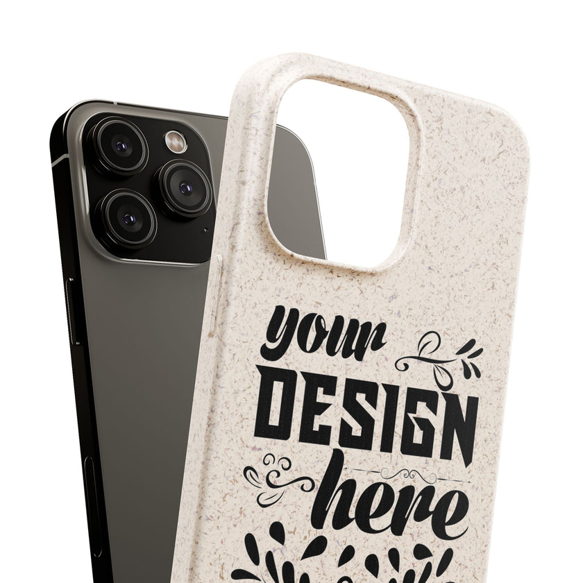 Customizable Biodegradable Phone Case Matte Finish Wireless Charging