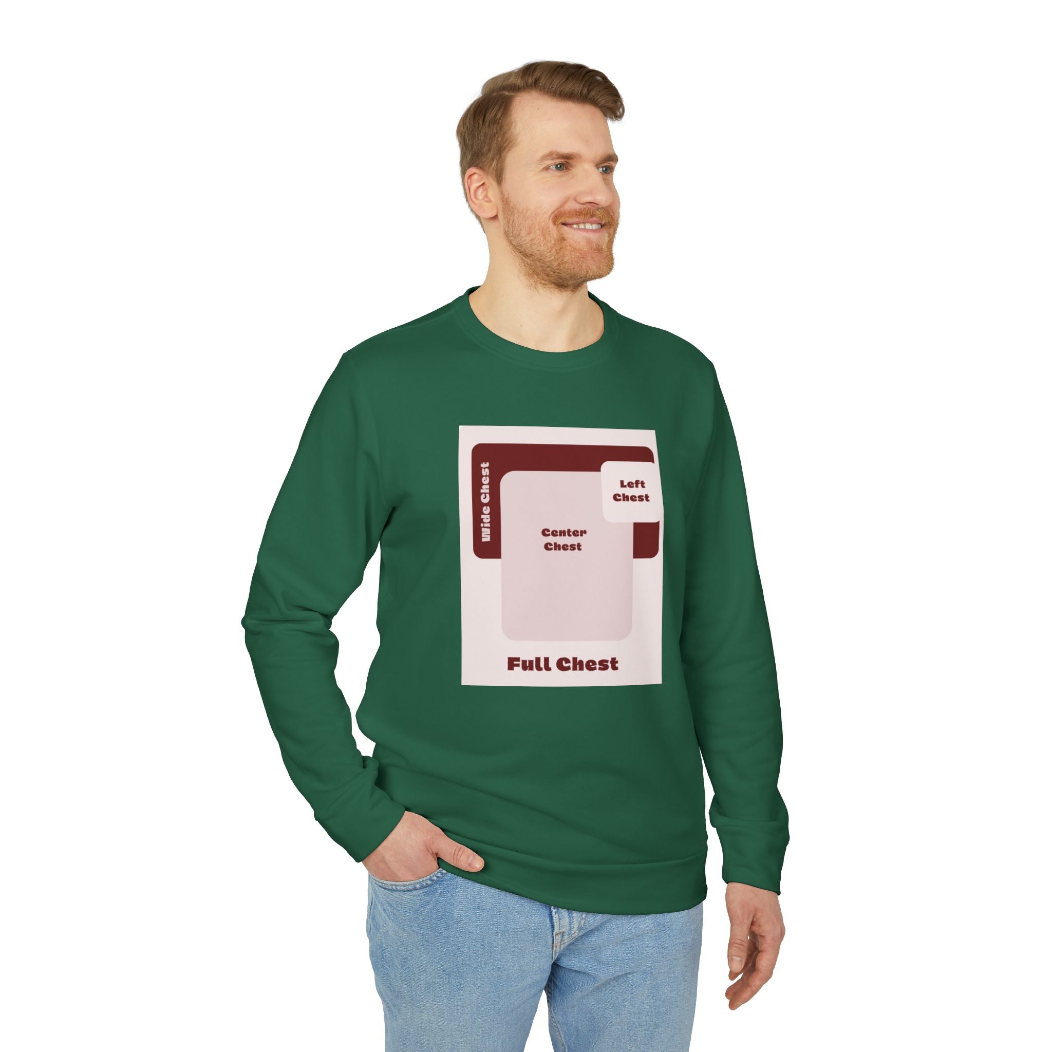 Customizable Adidas A434 Unisex Fleece Crewneck Sweatshirt