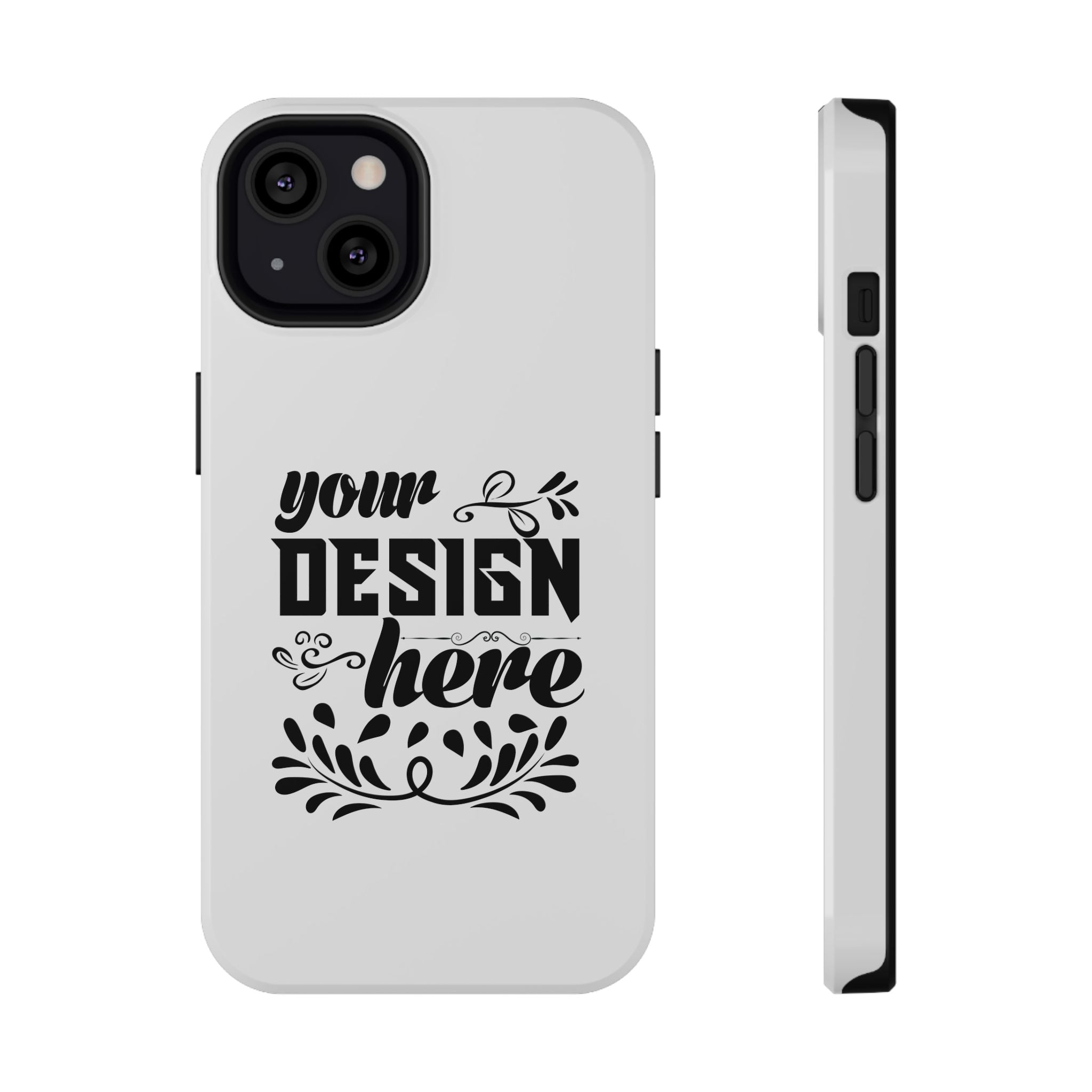 Customizable Impact Resistant Phone Case Dual Layer With Matte Or Glossy