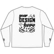 Customizable District DT109 Mens Lightweight Long Sleeve Tee Classic Fit