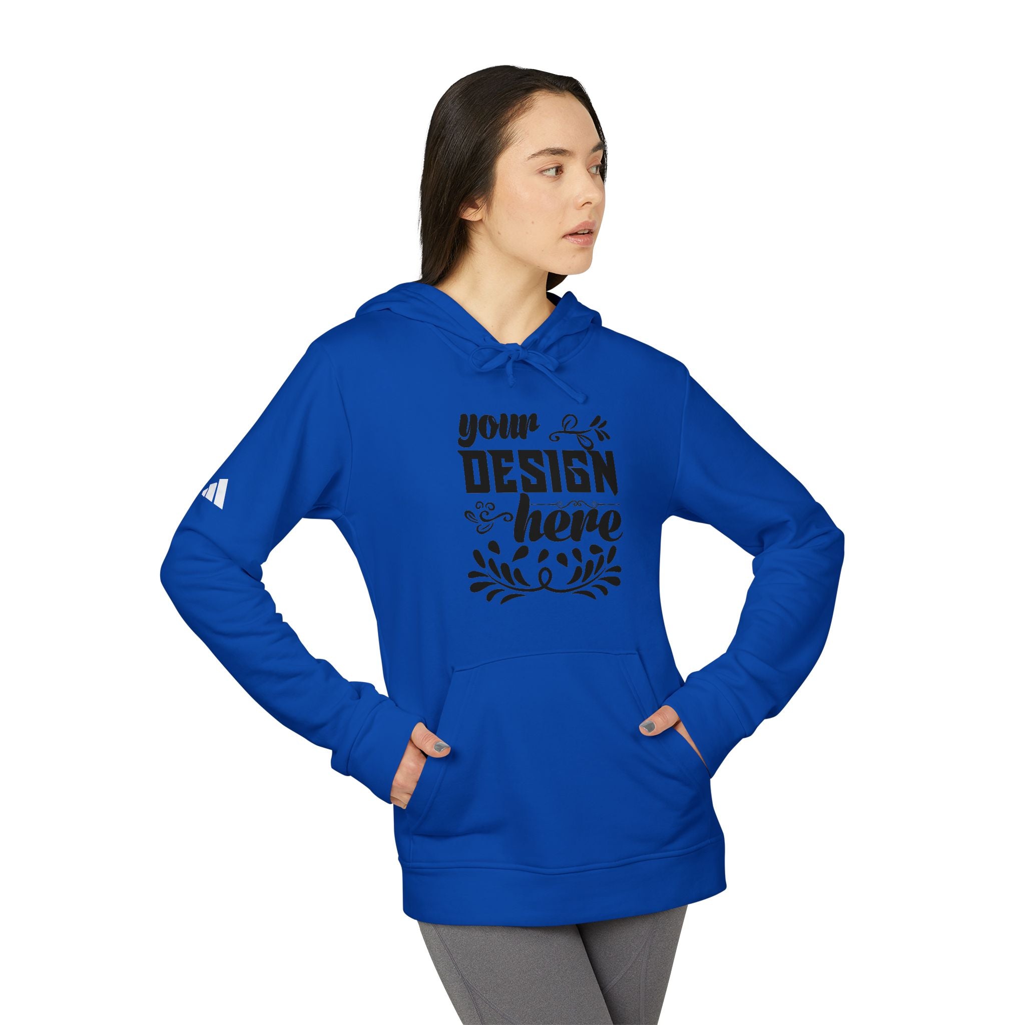 Customizable Adidas A432 Unisex Midweight Fleece Hoodie